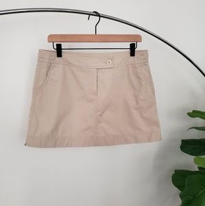 Trina Turk Khaki Short Skirt